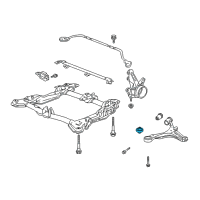 OEM 2006 Acura RSX Bush, Front Compliance Diagram - 51391-S6M-801