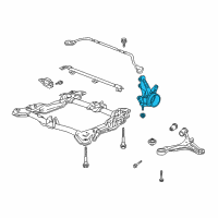 OEM Knuckle, Right Front Diagram - 51210-S6M-010