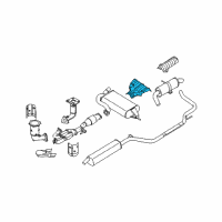 OEM 2007 Nissan Quest INSULATOR-Heat, Front Floor Diagram - 74753-CK000