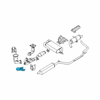 OEM Nissan Quest Lower Shelter Diagram - 20853-8Y000