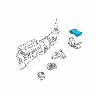 OEM 2003 Kia Sorento Adapter Transmission Mounting Diagram - 218153E460