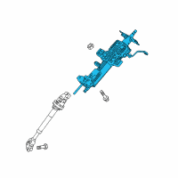 OEM 2014 Kia Sedona Column Assembly-Steering Diagram - 563104D001