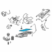 OEM 2008 BMW 750Li Oil Pan Gasket Diagram - 11-13-7-545-293