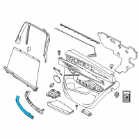 OEM 2022 BMW X3 TRIM COVER, PULL STRAP, LEFT Diagram - 51-41-5-A36-3A1