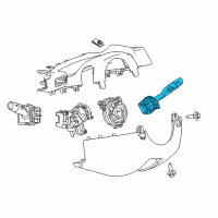 OEM 2020 Buick Regal TourX Wiper Switch Diagram - 39152066