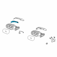 OEM Hyundai Lamp Assembly-Outside Mirror, RH Diagram - 87623-4Z000