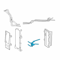 OEM Toyota Cooler Pipe Diagram - 32907-0C030