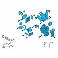 OEM 2016 Chevrolet City Express AC & Heater Assembly Diagram - 19318085