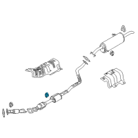 OEM 2013 Kia Rio Hanger Diagram - 287611W000