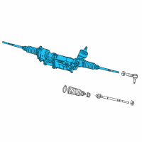 OEM Dodge Challenger Gear-Rack And Pinion Diagram - 68466314AB