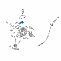 OEM 2015 Hyundai Genesis Damper Diagram - 46733-B1000