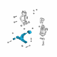 OEM 2017 Buick Cascada Lower Control Arm Diagram - 13371819