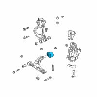 OEM Buick Lower Control Arm Rear Bushing Diagram - 13371815