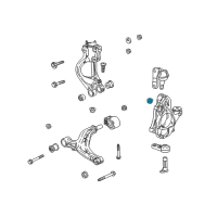 OEM 2022 Cadillac Escalade Upper Ball Joint Nut Diagram - 11609284