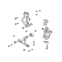 OEM 2022 Chevrolet Tahoe Upper Ball Joint Nut Diagram - 11609284