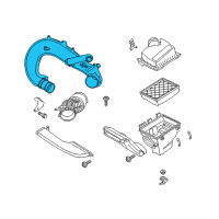 OEM 2015 Ford Fusion Air Duct Diagram - DS7Z-9C623-G