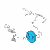 OEM Hyundai Tucson Booster Assembly-Brake Diagram - 59110-D3200