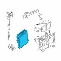 OEM 2022 Toyota GR Supra ECM Diagram - 89661-WAA03