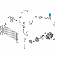 OEM Kia Spectra5 Valve-Expansion Diagram - 976262F700