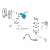 OEM Oldsmobile Cutlass Vent Control Solenoid Diagram - 15142482