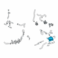 OEM 2019 Honda Clarity Tank Complete, Expansion Diagram - 1J101-5WJ-003