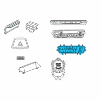 OEM Toyota GR Supra Headlamp Switch Diagram - 84110-WAA01