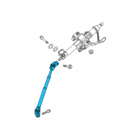 OEM 2018 Kia Sedona Joint Assembly-Steering Diagram - 56400A9000