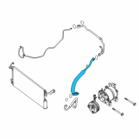 OEM 2012 Nissan NV3500 Hose-Flexible, Low Diagram - 92480-1PE0B