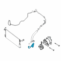 OEM 2016 Nissan NV3500 Hose-Flexible, High Diagram - 92490-1PD0B