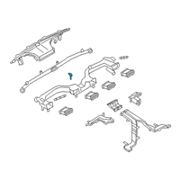 OEM Ford Bronco In-Car Temperature Sensor Diagram - E1GZ-19C734-A