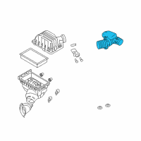 OEM 2008 Ford Explorer Outlet Tube Diagram - 6L2Z-9B659-AA