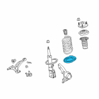 OEM 2014 Toyota Highlander Lower Seat Diagram - 48158-0E060