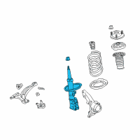 OEM 2014 Toyota Highlander Strut Diagram - 48520-8Z015