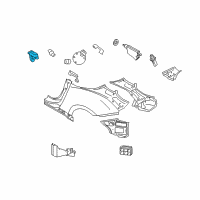 OEM 2014 Nissan 370Z Weatherstrip-Body Side, LH Diagram - 76861-1ET0A