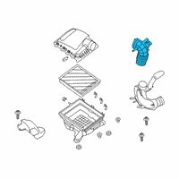 OEM 2020 Ford Ranger Air Duct Diagram - KB3Z-9B659-A