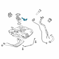 OEM Chevrolet Malibu Fuel Gauge Sending Unit Diagram - 23314207