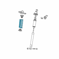 OEM 2022 Lexus RC F Spring, Coil, RR Diagram - 48231-24420