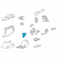 OEM Cadillac Ignition Switch Diagram - 20982800