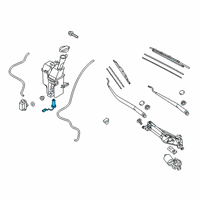 OEM 2021 Hyundai Kona Electric Level Switch-Windshield Washer Diagram - 98520-D4000