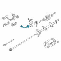 OEM 2001 Nissan Frontier Switch-Ignition Diagram - 48750-3S500