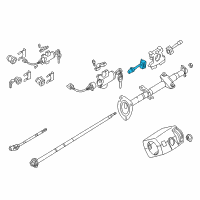 OEM 2001 Nissan Altima Switch Assy-Turn Signal Diagram - 25540-40U60