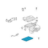 OEM 2009 Pontiac Solstice Filter Diagram - 15925738