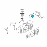 OEM 2018 Ram 2500 Cap-Fuel Filler Diagram - 68109840AA