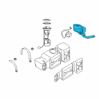 OEM 2022 Ram 2500 Fuel Filler Diagram - 68442608AA