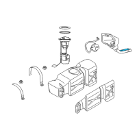 OEM 2018 Ram 3500 Hose-Fuel Filler Diagram - 68165885AA