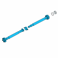 OEM 2022 BMW 330e DRIVE SHAFT Diagram - 26-10-9-452-553