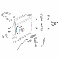 OEM 2015 Ford Escape Cable Diagram - CJ5Z-58221A01-B