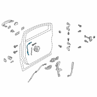 OEM 2014 Ford Escape Cable Diagram - CJ5Z-58221A01-B