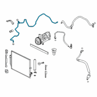 OEM 2020 Infiniti QX50 Pipe Assembly-Front Cooler, High Diagram - 92440-5NA0B