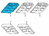 OEM 2022 BMW X6 OPERATING UNIT, SEAT EXTRA F Diagram - 61-31-9-436-049